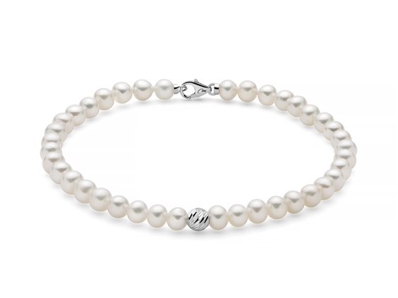 Bracciale Miluna Donna PERLE 375 in Oro Perla PBR3545BX - PBR3545BX